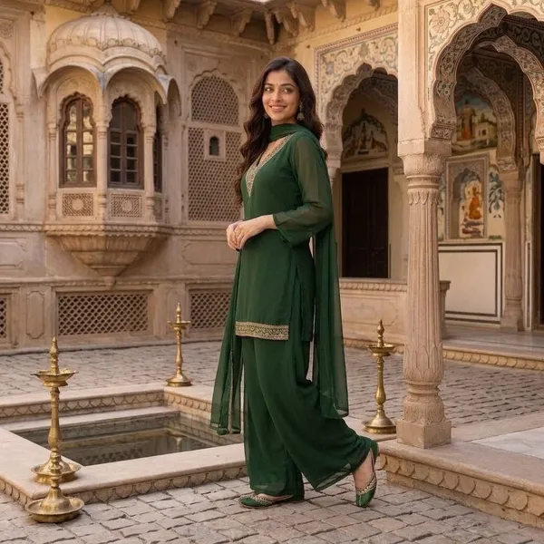 Royal_Dark_Green_Festive_Suit_Set