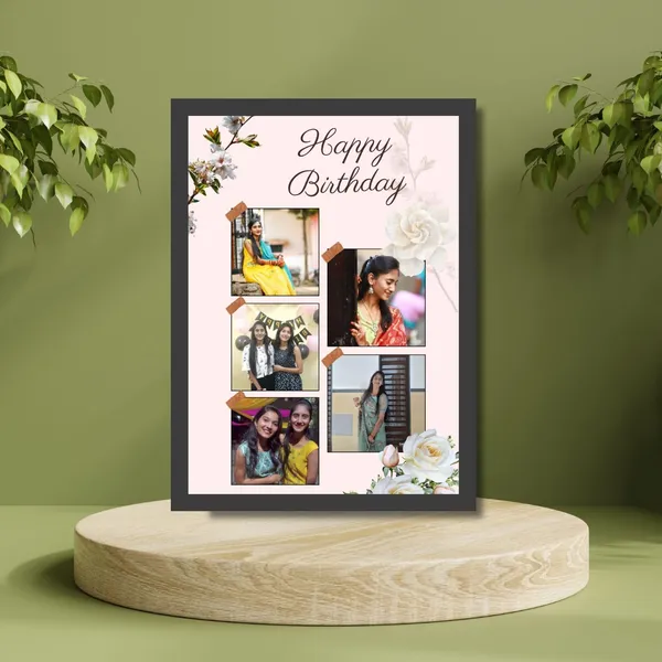 Customized_Black_Happy_Birthday_Floral_Collage_Photo_Frame