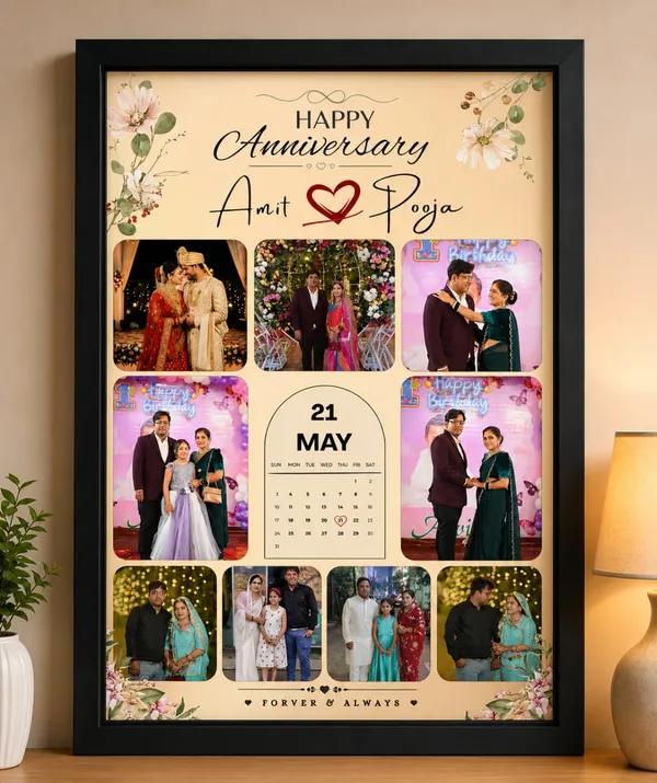 Customized_Anniversary_Personalized_Nine-Photo_Collage_Calendar_Frame