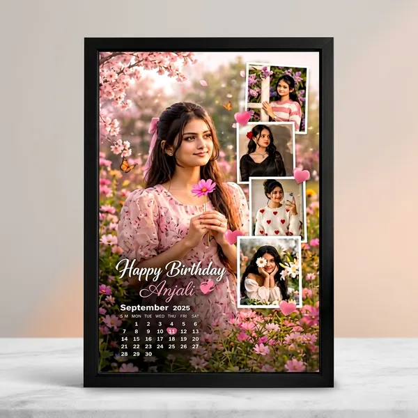 Customized_Black_Birthday_Cherry_Blossom_Calendar_Collage_Frame