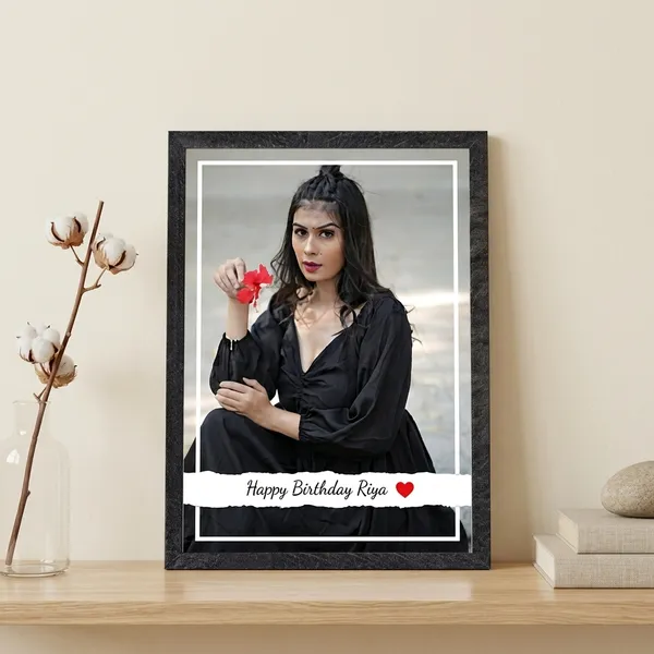 Customized_Black_Birthday_Polaroid_Style_Personalized_Photo_Frame