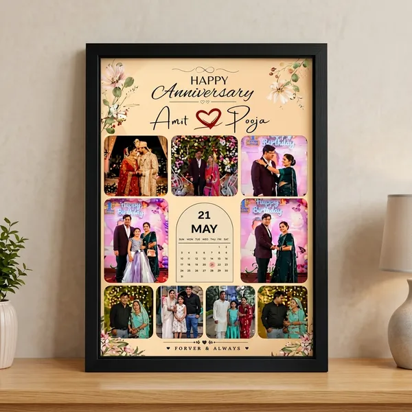 Customized_Anniversary_Personalized_Nine-Photo_Collage_Calendar_Frame