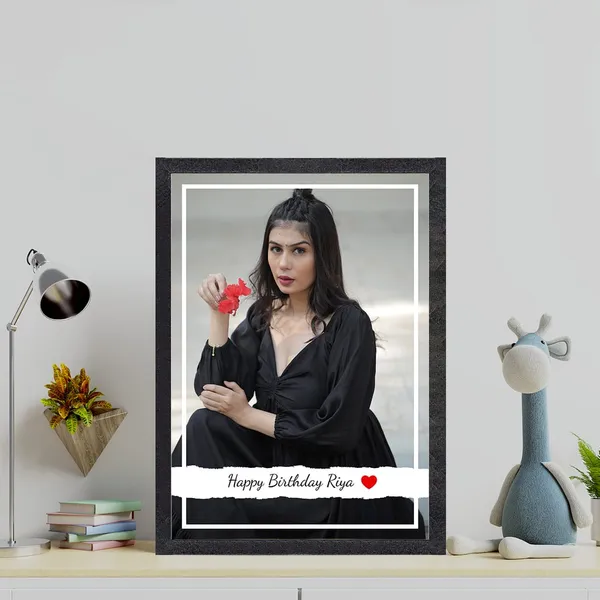 Customized_Black_Birthday_Polaroid_Style_Personalized_Photo_Frame