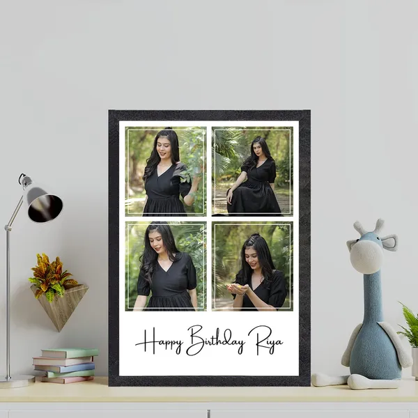 Customized_Black_Four-Slot_Grid_Personalized_Collage_Photo_Frame