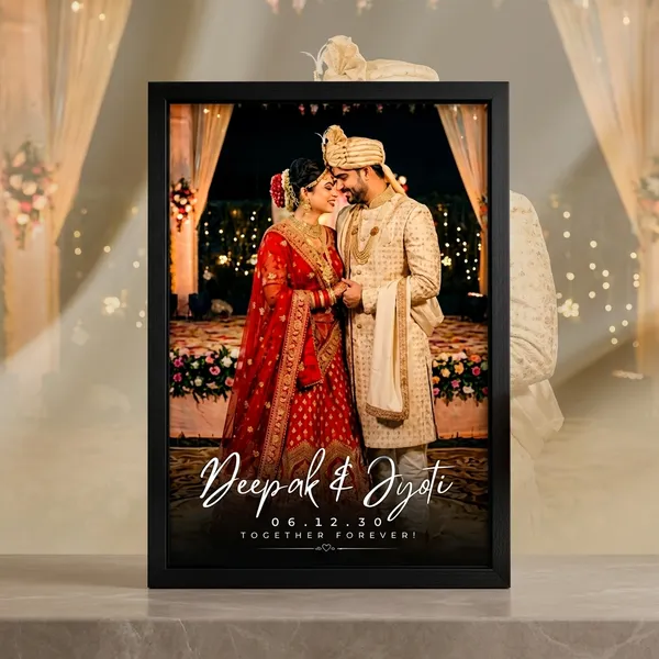 Customized_Black_Wedding_Personalized_Names_Date_Photo_Frame