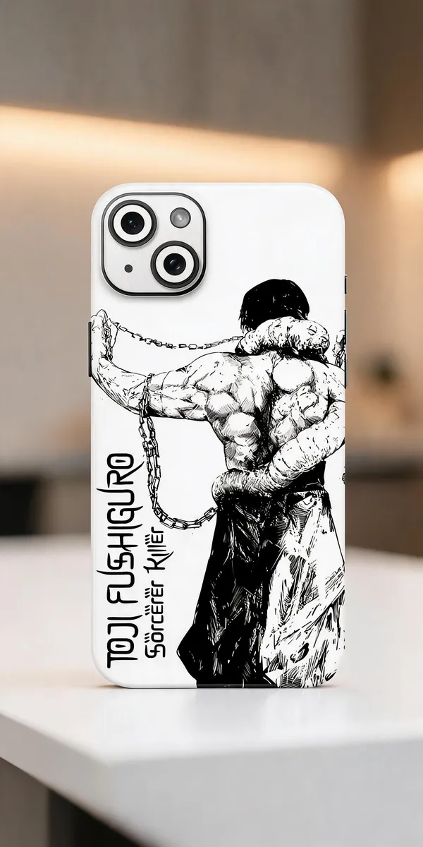 White_Toji_Fushigurd_Non_-_Sticky_Bubble_free_Phone_Skin_For_Smartphone