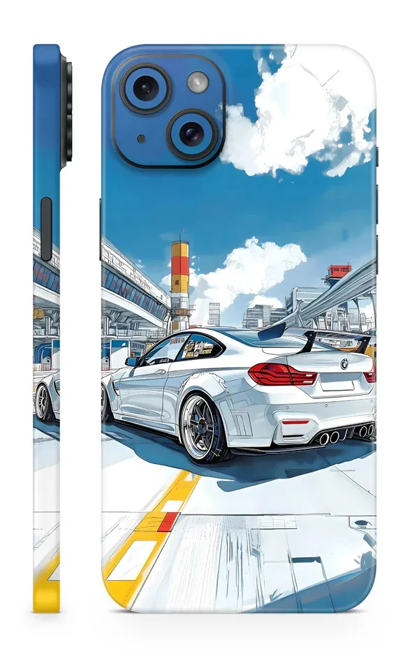 Multicolor_Car_Non-Sticky_Bubble_Free_Phone_Skin_For_Smartphone