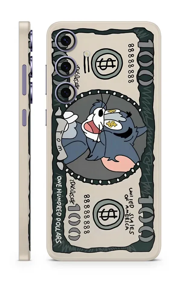 Multicolor_Tom_Non_-_Sticky_Bubble_free_Phone_Skin_For_Smartphone