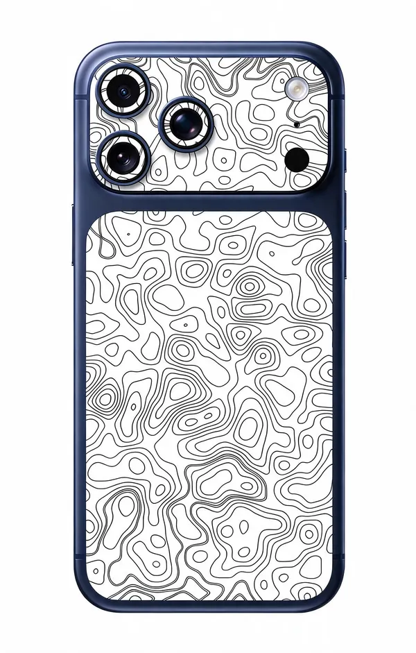 White_Non_-_Sticky_Bubble_free_Phone_Skin_For_Smartphone