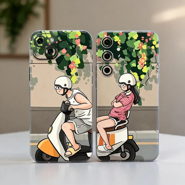 Multicolor_Non_-_Sticky_Bubble_free_Phone_Skin_For_Smartphone