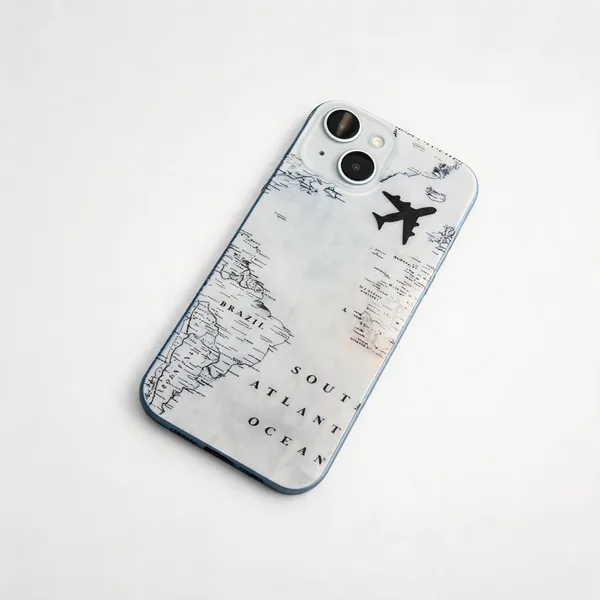 White_Non_-_Sticky_Bubble_free_Phone_Skin_For_Smartphone