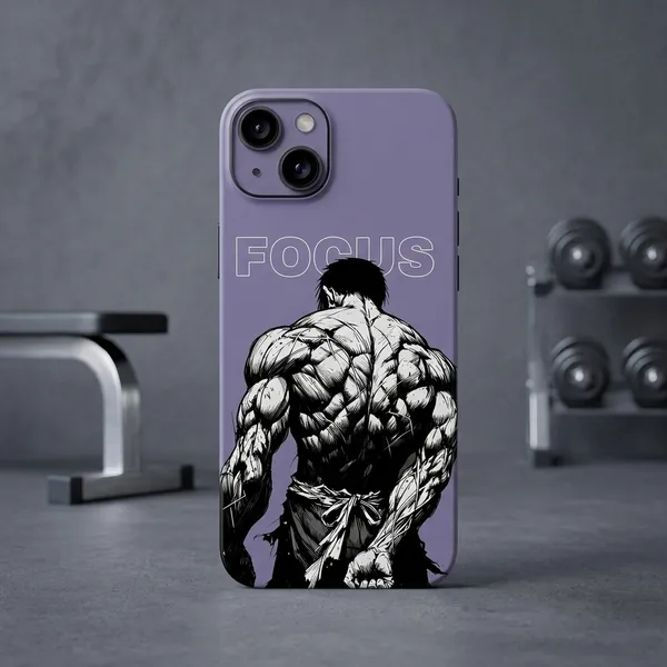 Purple_Focus_Non_-_Sticky_Bubble_free_Phone_Skin_For_Smartphone