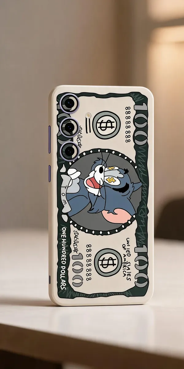 Multicolor_Tom_Non_-_Sticky_Bubble_free_Phone_Skin_For_Smartphone