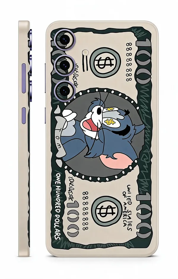 Multicolor_Tom_Non_-_Sticky_Bubble_free_Phone_Skin_For_Smartphone
