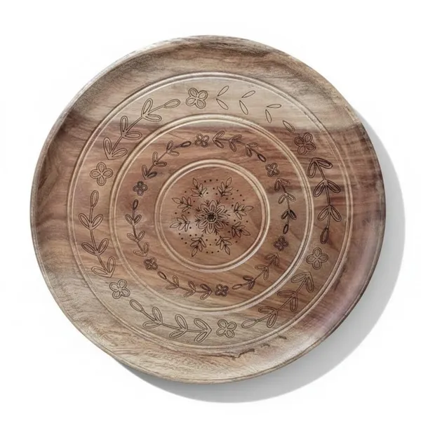 Organic_&_Eco-Friendly_Wooden_Carved_Decorative_Plate