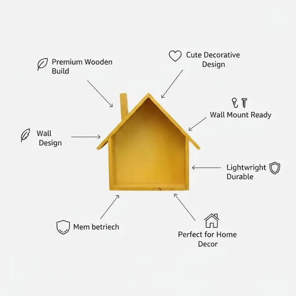 Wooden_House_Shaped_Wall_Shelf_With_Figurines_Pack_Of_2