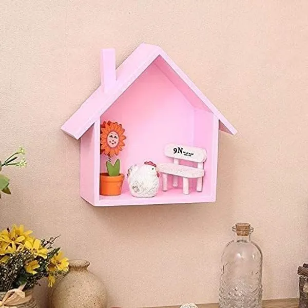 House_Shaped_Wall_Shelf_Pack_Of_4