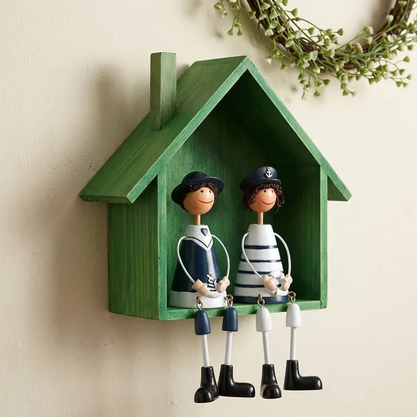 Wooden_Hut_Shape_Wall_Shelf_Pack_Of_2