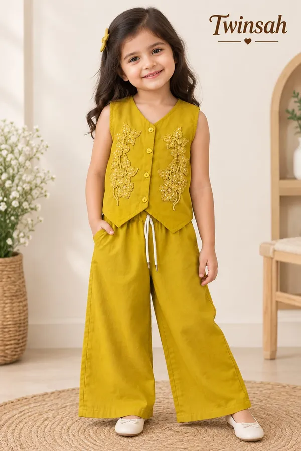 GIRLS_YELLOW_C0-ORD_SET_