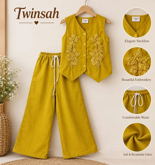GIRLS_YELLOW_C0-ORD_SET_
