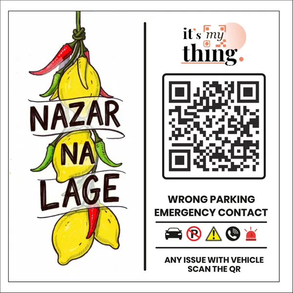 Lemon_QR_Sticker_for_car_|_Scan_to_Contact