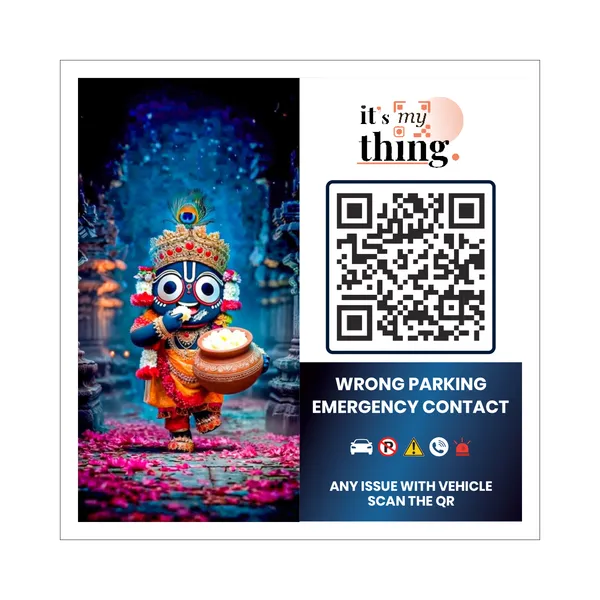 Lord_Jaganath__QR_Sticker_for_car_|_Scan_to_Contact