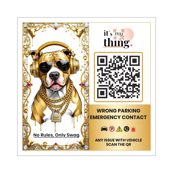 Dog_QR_Sticker_for_car_|_Scan_to_Contact