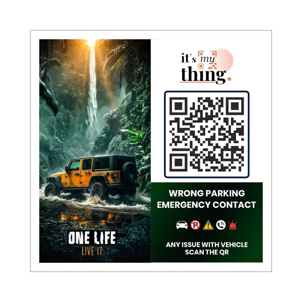 One_Life_QR_Sticker_for_car_|_Scan_to_Contact