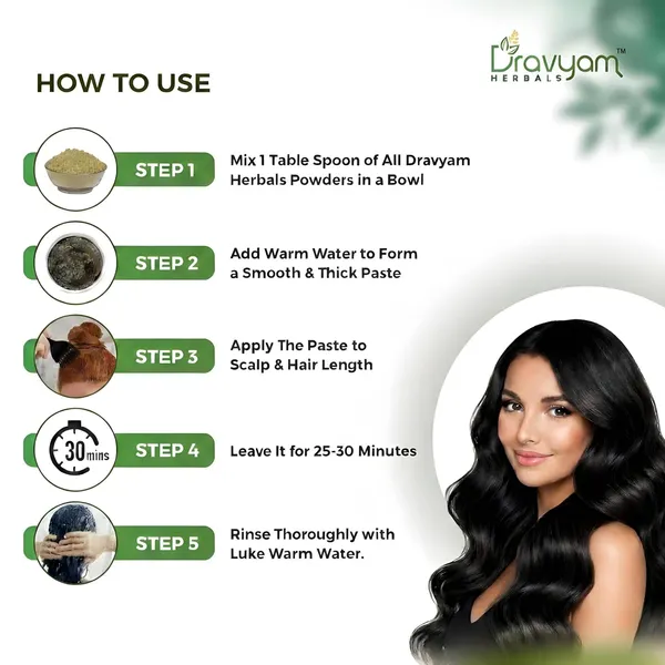 180_Gm_Each_Bhringraj_Leaves_Powder_For_Hair_Growth_Hair_Fall_Control_Pack_Of_2