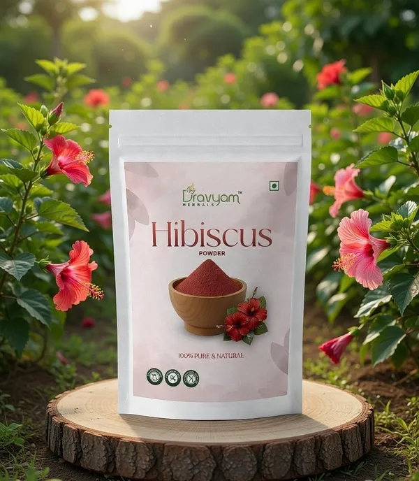 180_Gm_Each_Hibiscus_(Rosa_Sinensis)_Powder_Ideal_For_Hair_Pack_And_Face_Pack_Gudhal_Ka_Phool
