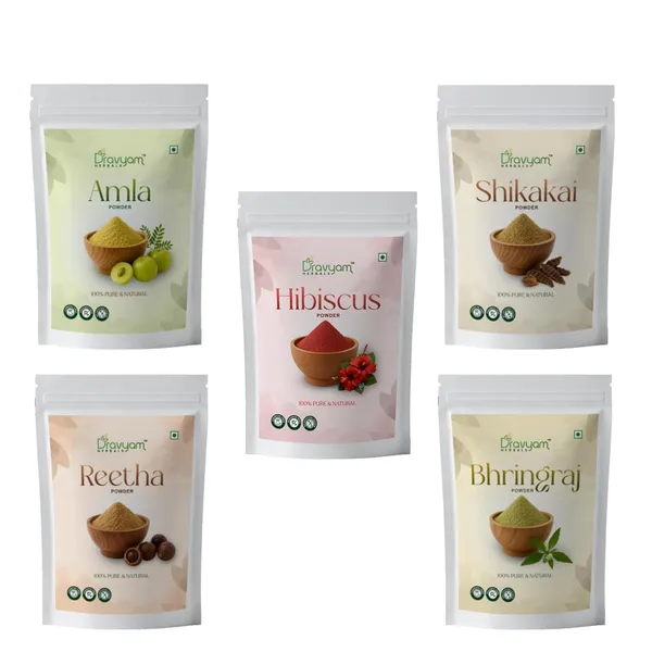 5-In-1_Hair_Combo_Amla_Reetha_Shikakai_Bhringraj_Hibiscus_Powder