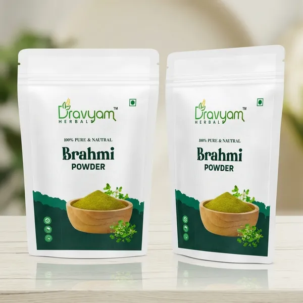 85_Gm_Each_Pure_And_Natural_Brahmi_Powder_(Pack_Of_2)