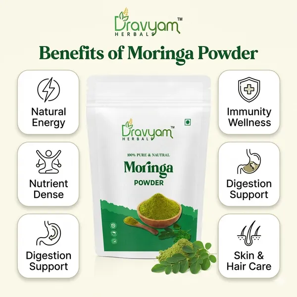 100_Gm_Each_Natural_And_Pure_Moringa_Leaves_Powder,_Natural_Superfood_(Pack_of_2)