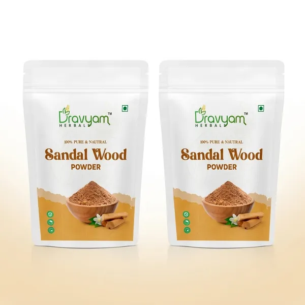 85_Gm_Each_Pure_And_Natural_Sandalwood_Powder_(Pack_Of_2)