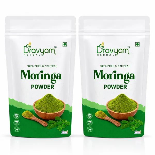 100_Gm_Each_Natural_And_Pure_Moringa_Leaves_Powder,_Natural_Superfood_(Pack_of_2)