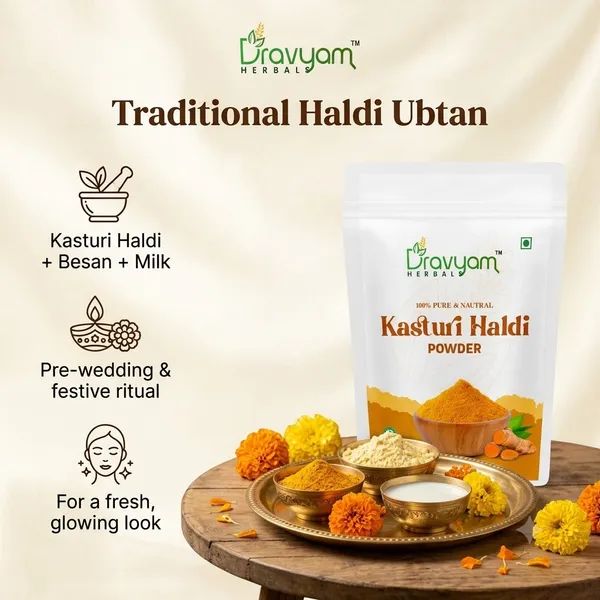 Pack_of_2_-_85_Gm_Each_Kasturi_Haldi_Powder_For_Glowing_Skin
