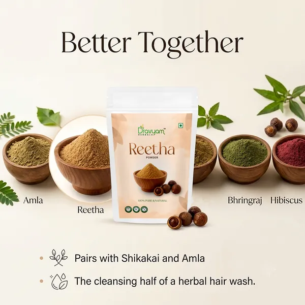Pack_of_2_-_180_Gm_Each_Reetha_(Soapnut)_Powder_For_Hair_Growth_Face_And_Skin_Care