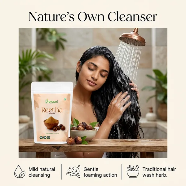 Pack_of_2_-_180_Gm_Each_Reetha_(Soapnut)_Powder_For_Hair_Growth_Face_And_Skin_Care