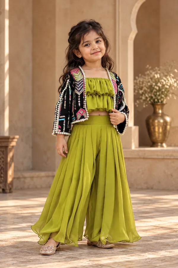 Neon_Charcopearl_-_Elegant_Top_Garara_Palazzo_With_Designer_Jacket