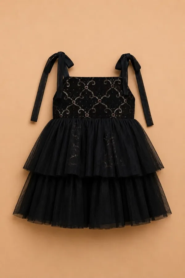 Ebony_-_Designer_Velvet_With_Soft_Net_Frock