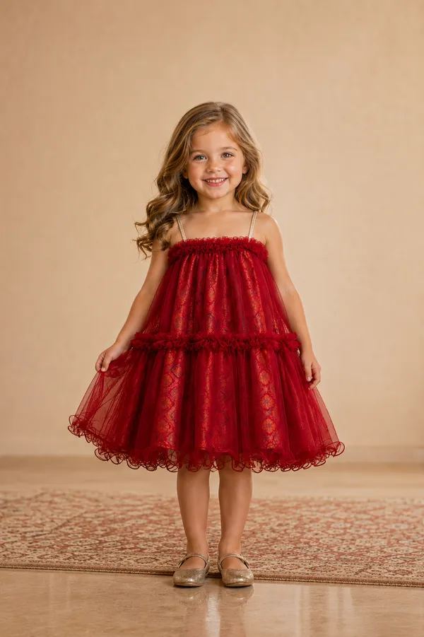 Cherry_Gold_-_Designer_Frock_with_Imported_Soft_Net