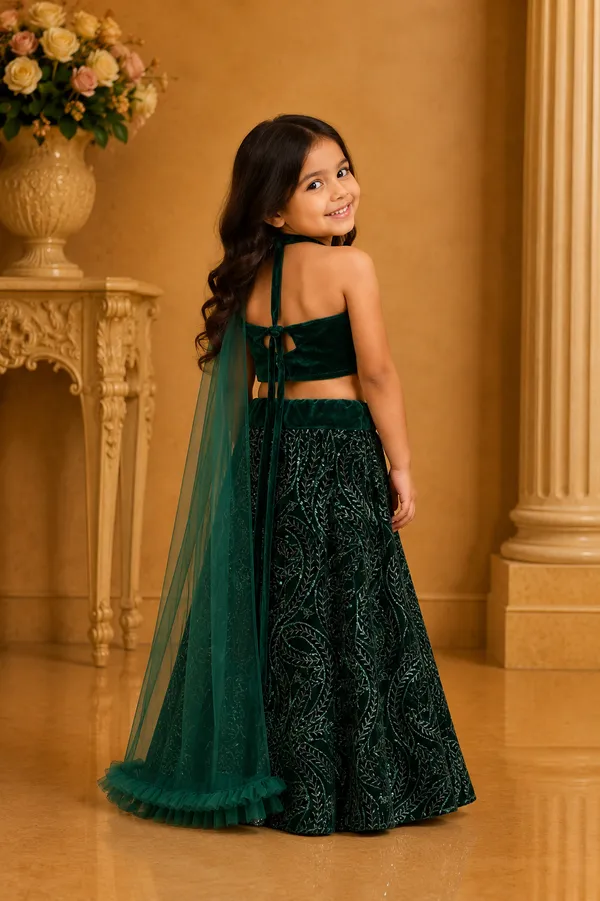 Emerald_-_Top_With_Designer_Lehenga