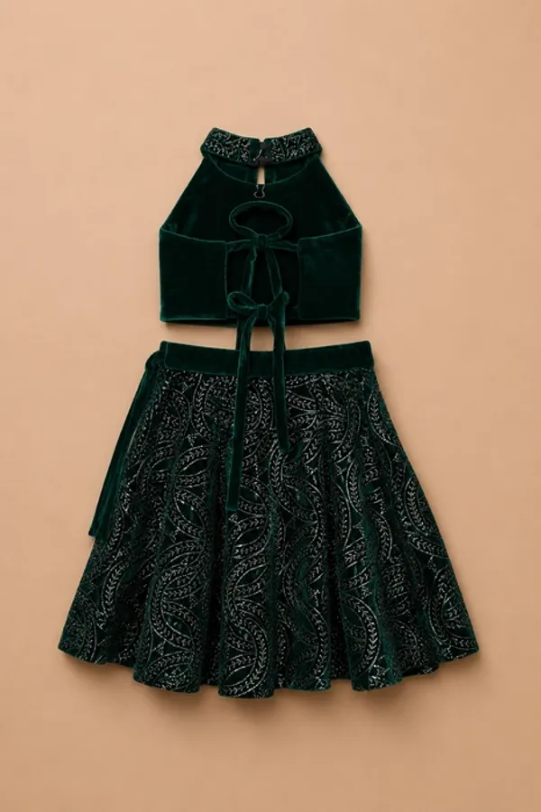 Emerald_-_Top_With_Designer_Lehenga