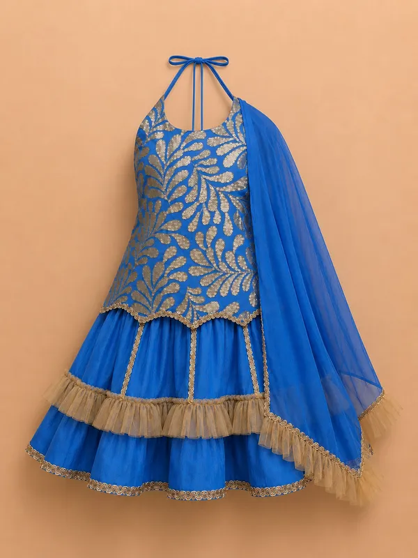 Art_On_Sky_-_Designer_Top_With_Lehenga