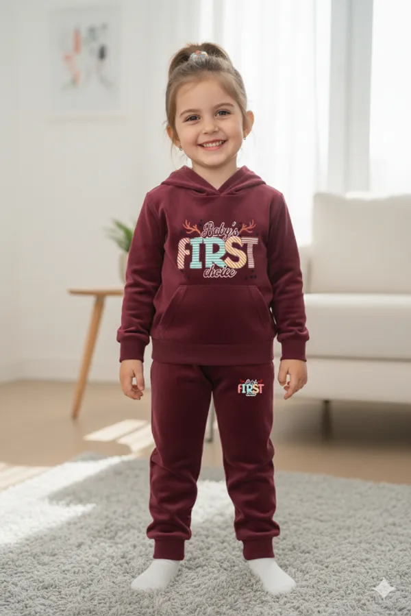 Winter_Maroon_Party_Wear_Velvet_Hoodie_And_Jogger_Set_For_Kids_Boy_And_Girl
