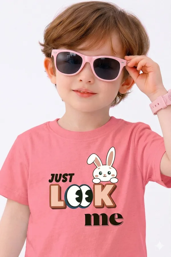 Pink_Trendy_Summer_Collection_T-Shirt_And_Short_Set_For_Kids_Boy_And_Girl