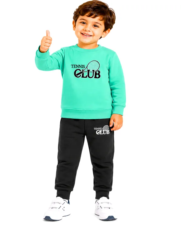 Green_And_Black_Printed_Hosiery_Cotton_Round_Neck_Full_Sleeve_T-Shirt_And_Pyjama_Set_For_Kids_Boy_And_Girl
