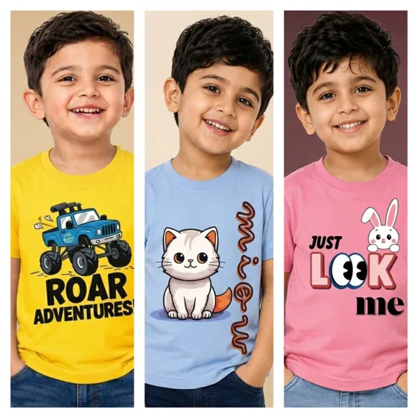 Multicolor_Cotton_Printed_Graphic_T-Shirts_For_Boys_|_Pack_Of_3