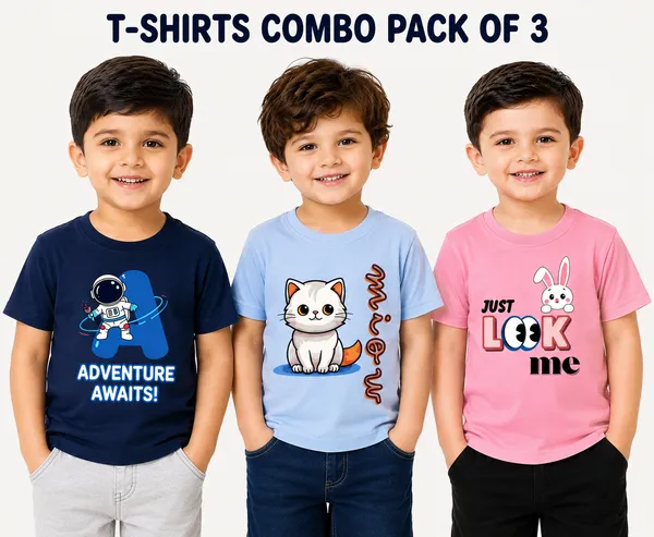 Multicolor_Cotton_Printed_Graphic_T-Shirts_For_Boys_|_Pack_Of_3