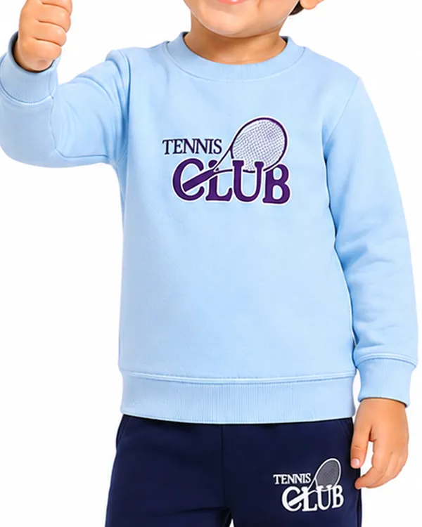 Sky_Blue_And_Navy_Printed_Hosiery_Cotton_Round_Neck_Full_Sleeve_T-Shirt_And_Pyjama_Set_For_Kids_Boy_And_Girl